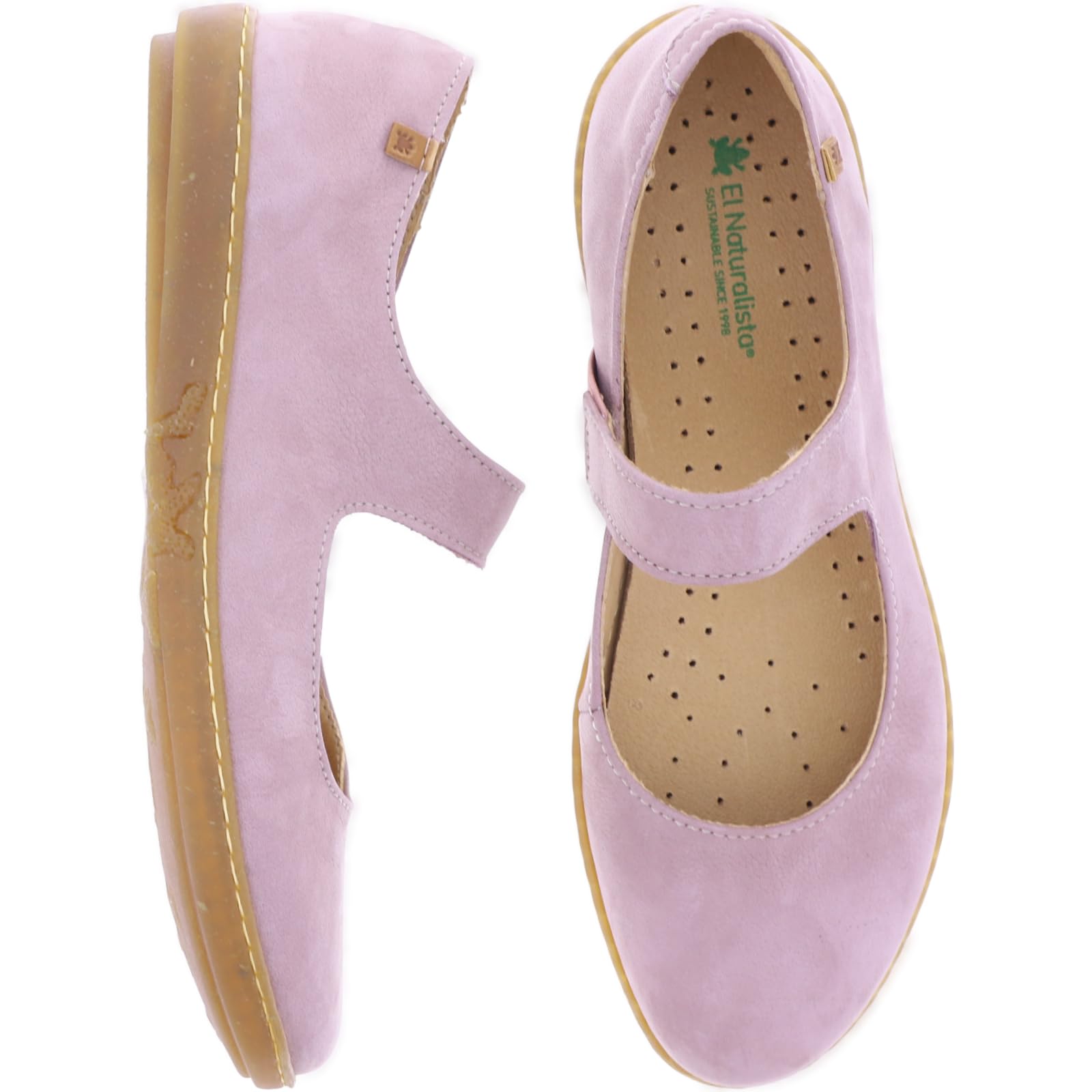 El Naturalista N5301 Coral, Shoes Mary Jane Flat, Malva,