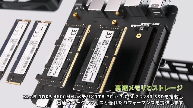 Amazon.co.jp: GMKtec ミニpc AMD Ryzen 9 PRO 6950H (8C/16T 最大