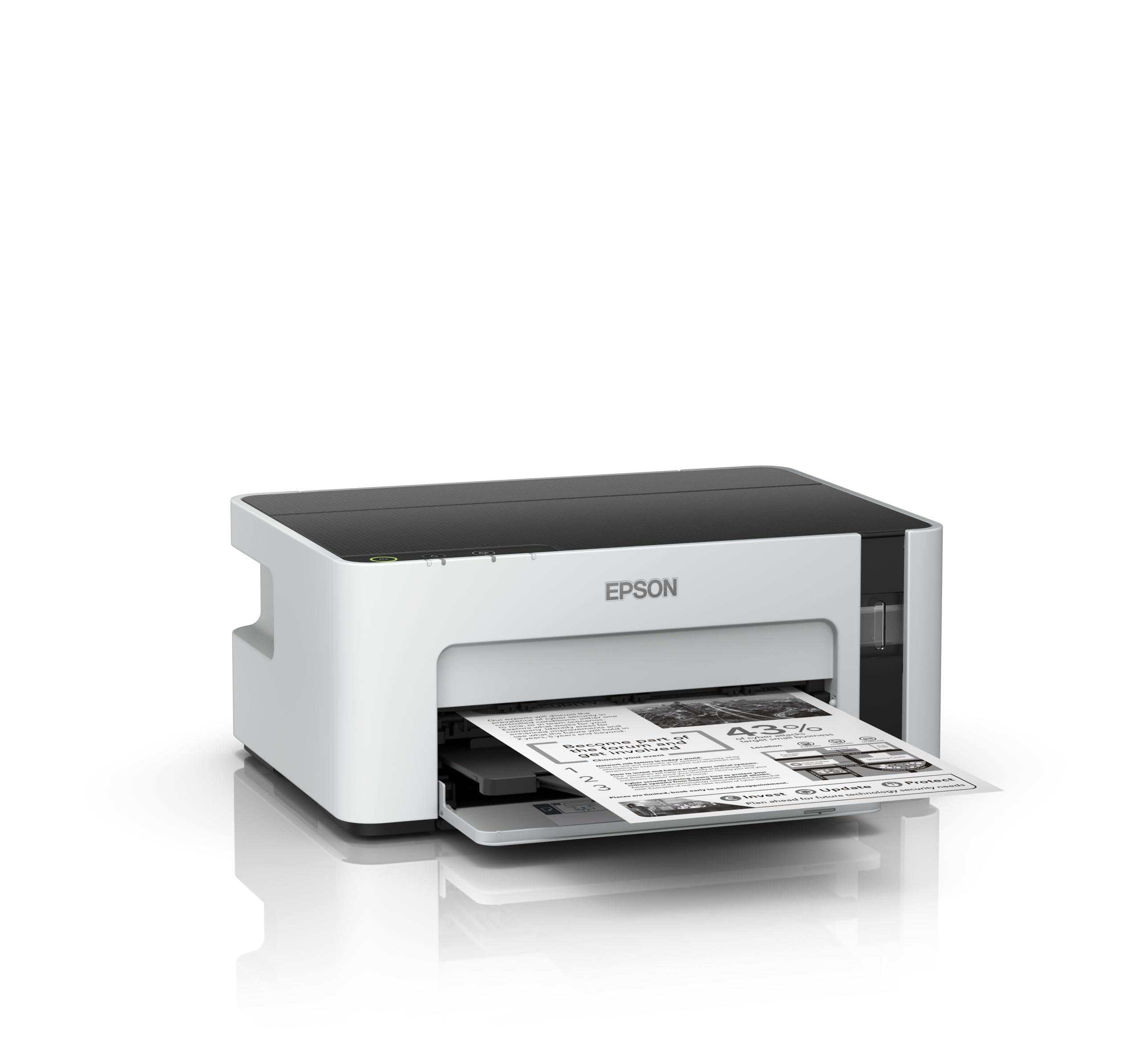 Epson ECO TANK ET M 1100 - Impresora Tinta Blanco y Negro
