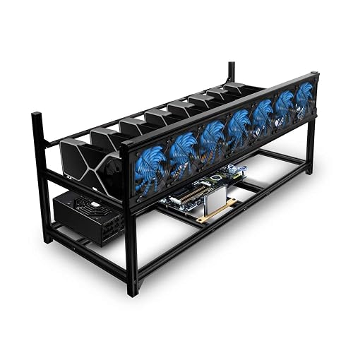 Kingwin 8 GPU Miner Rig Case Frame