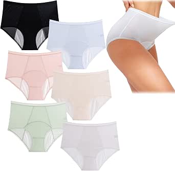 Doandcan Everdries Culottes Fuites Urinaires Femmes - Lot 8 Culottes Incontinence Taille XL