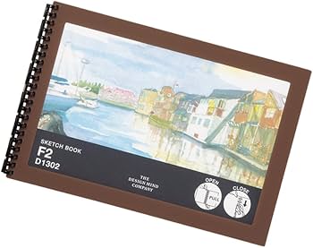 Amazon | リヒトラブ スケッチブック 水彩画用紙 F2 10枚 22穴 D1342