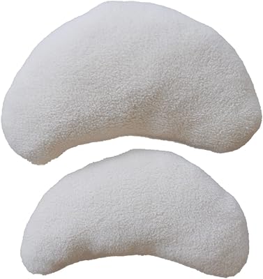 Surakey Newborn Photography Props Set Soft Comfortable Baby Ring Posing Beans Pillow Moon Star Props for Infant Boy Girl, Type 4