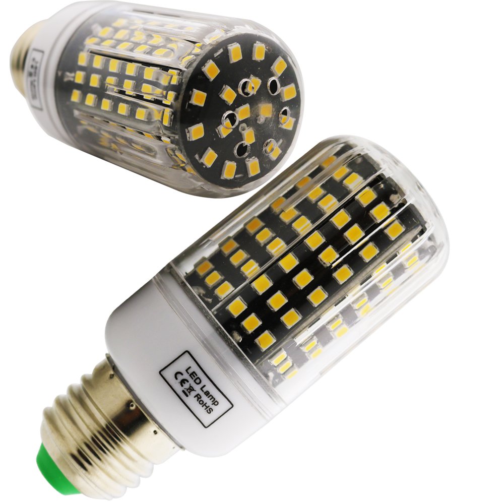 Xindaxin - Bombilla LED E27 (intensidad no regulable, bajo consumo de energía, 12 W equivalentes a 120 W, luz blanca cálida, 3000 K, 20 unidades)
