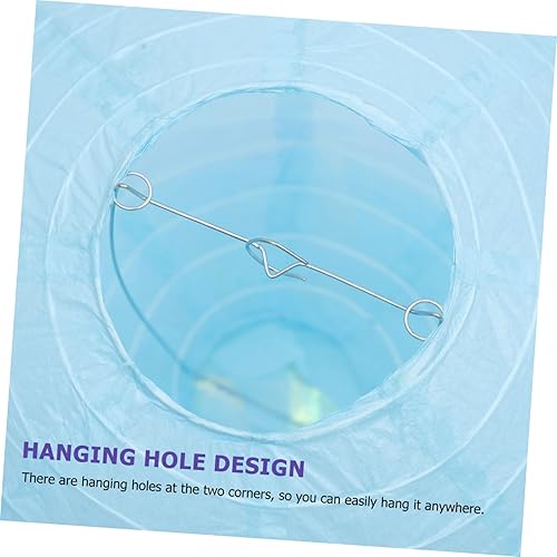 Miniatura 9 de DOITOOL 6 Pcs Alien Lantern Pompom Garland Paper Tassel Lantern Wedding Party Supplies Honeycomb Decorations Mariposas Decorativas para Pared Mini