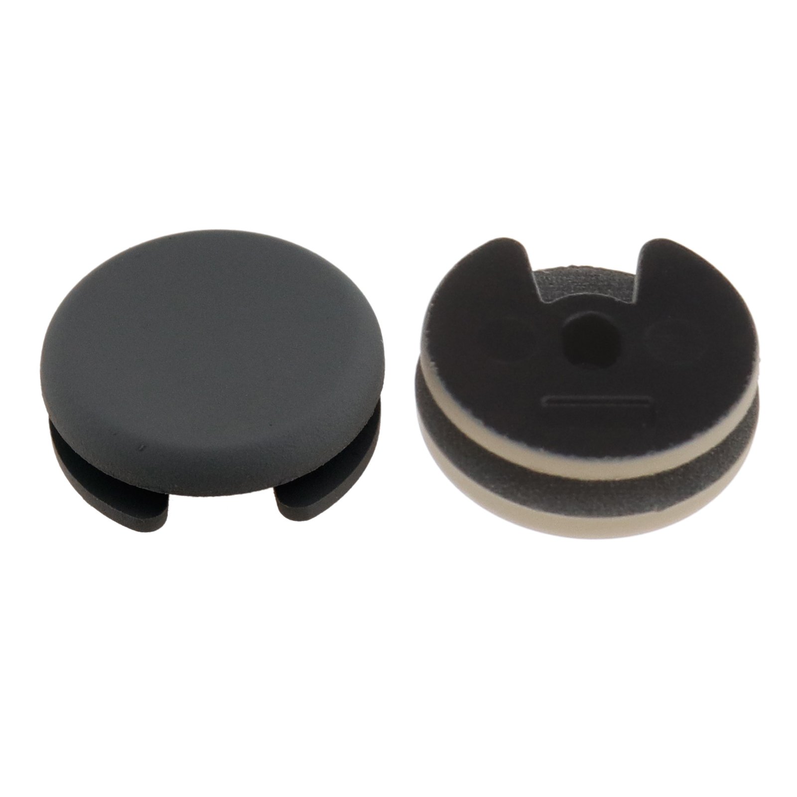 D2D Grey Analog Stick Thumb Joystick Cap For 3DS XL LL Controller Part