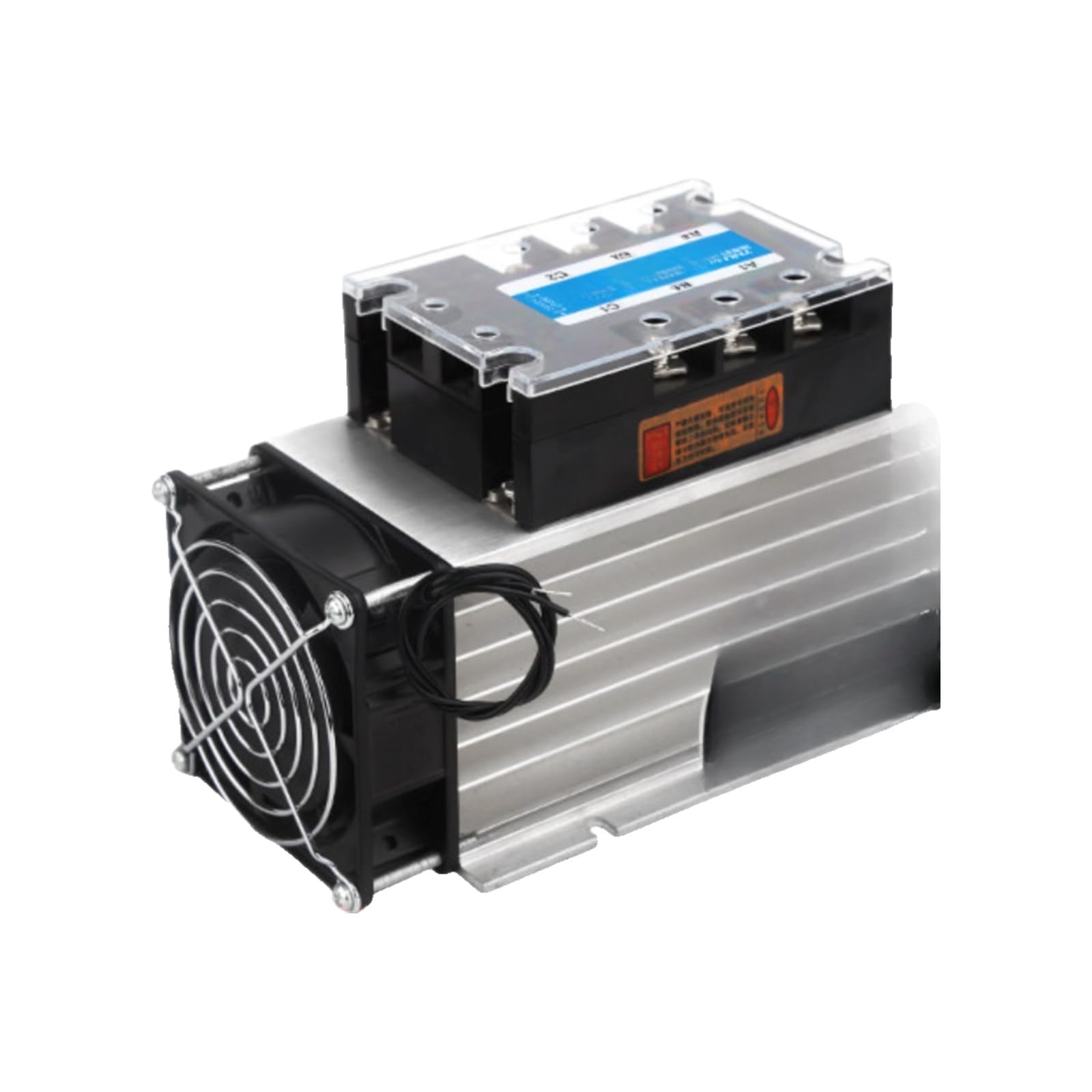 Relais à semi-conducteurs triphasé 120A DC-AC 380V avec radiateur 40A
