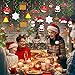 Tifeson Christmas Hanging Swirls Decorations - 36 PCS Xmas Hanging Ceiling Streamers - Snowman Snowflake Swirls for Home Indoor Outdoor Holiday Party Decor Supplies