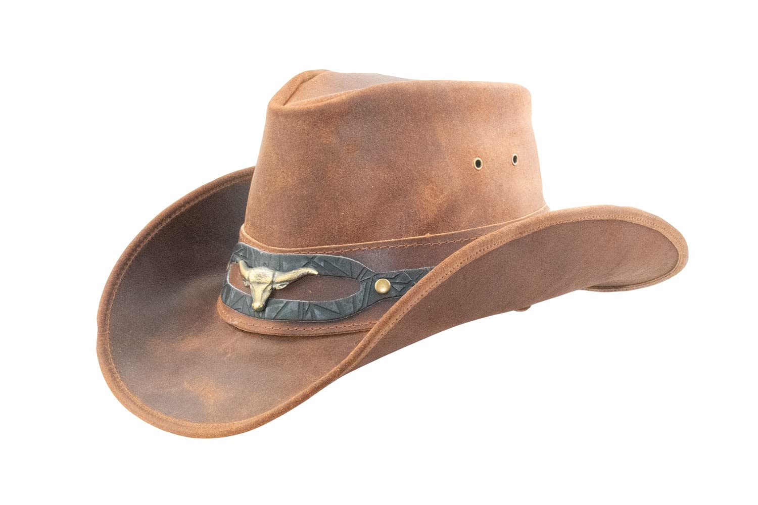 Black Jungle Ontario Outdoor Western - Sombrero de piel para hombre, unisex, diseño de Australia