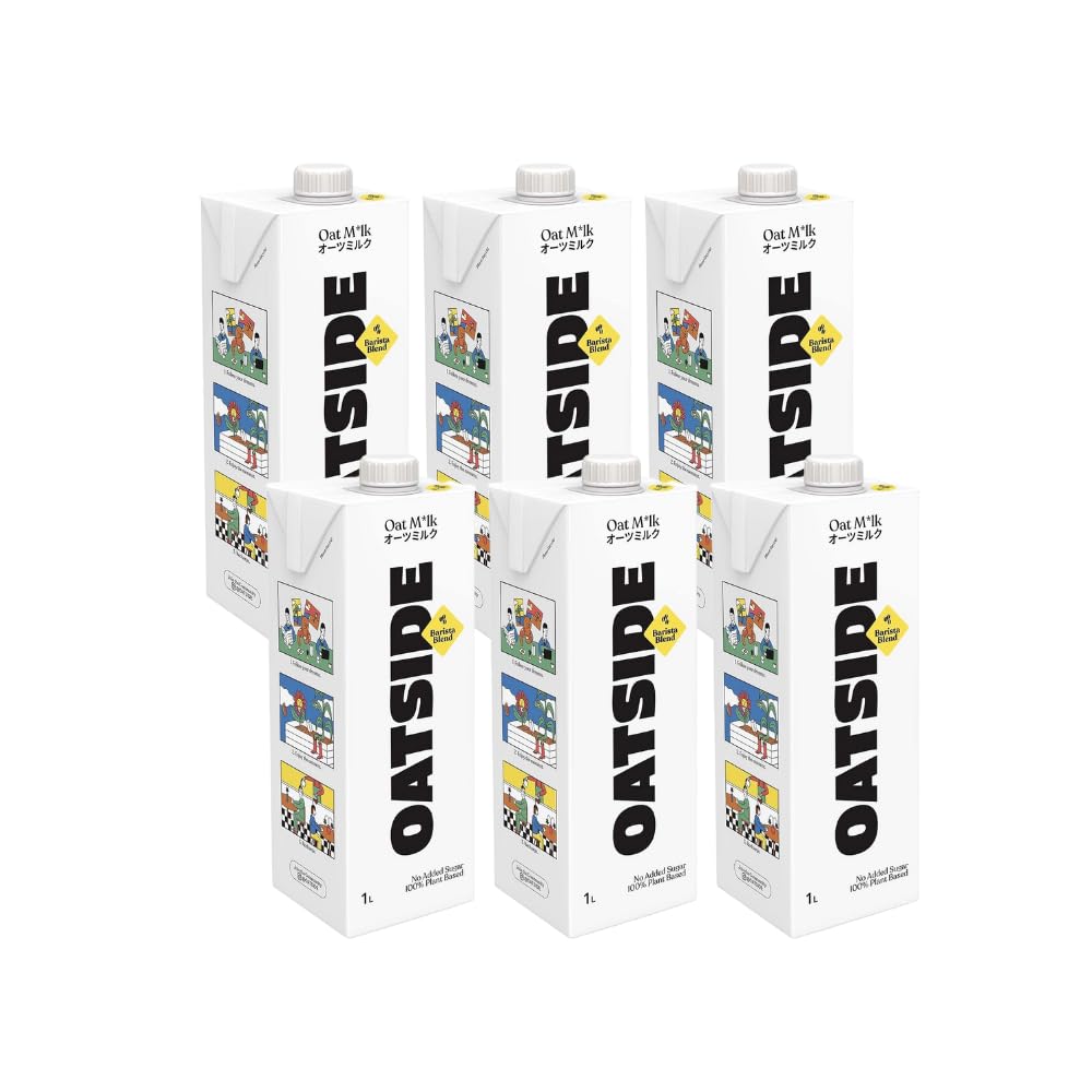 Oatside Oat Milk, Pack of 6, Barista Blend, No Added Sugar 100% Plant Based Beverage, 33.81 fl oz ℮ 1 l X (B0D9P5GBS4) Amazon Price History, Amazon Price Tracker