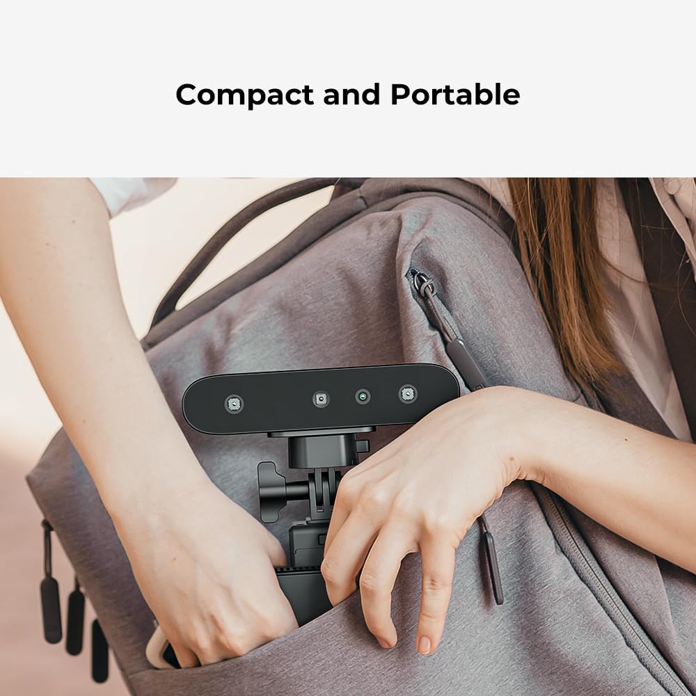 Creality Scanner 3D CR-Scan Ferret Pro pour impression 3D, scanner portable de mise à niveau avec numérisation sans fil, suivi anti-secousse, pour téléphone IOS/Android PC Win 10/11