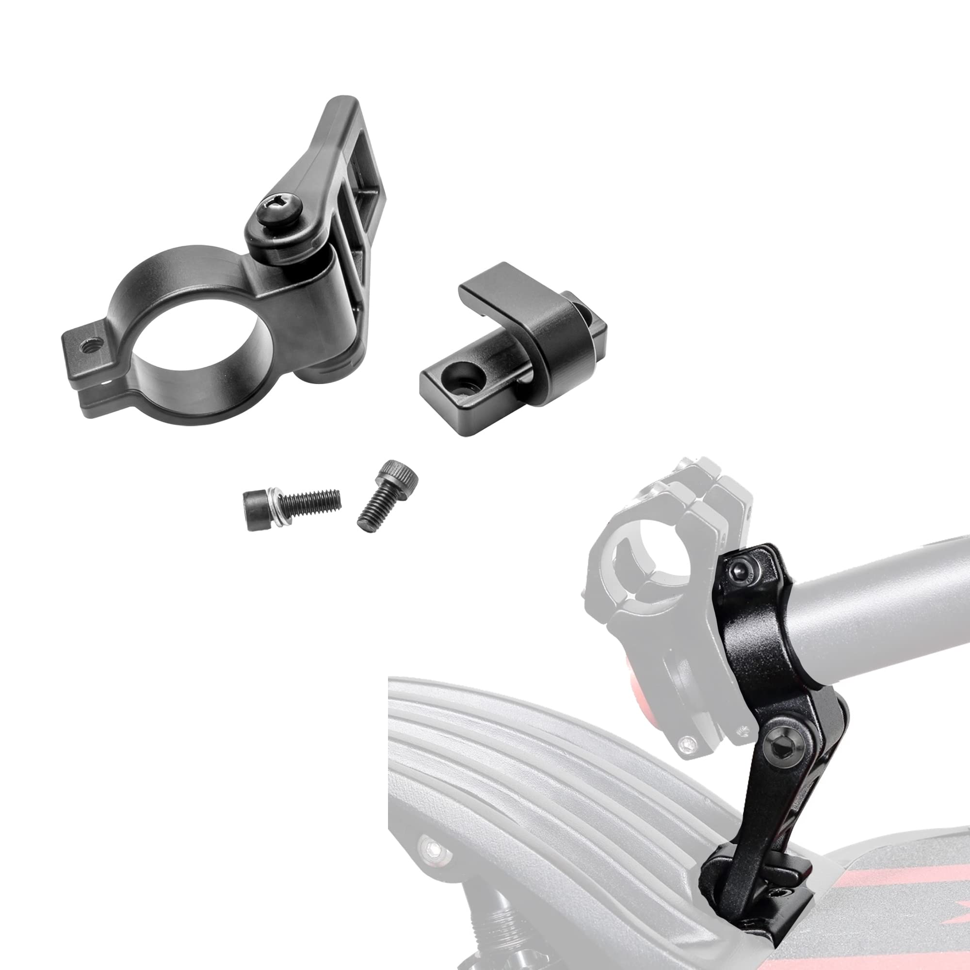 Kit de Gancho Plegable para Zero 10 x 8 x Speedual Ajustable Bloqueo Kit de fijación Accesorio Varilla Barra Plegable Scooter eléctrico Piezas de Repuesto Patinete