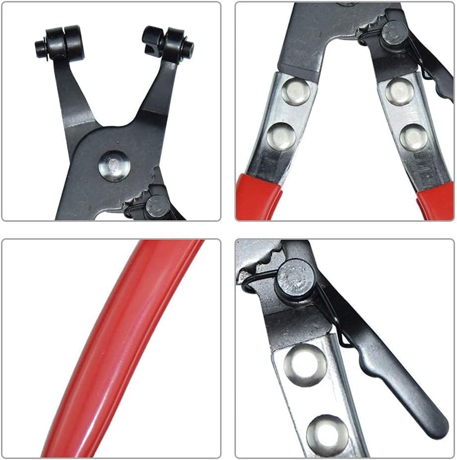 Pinza Per Fascette Stringitubo Auto - Strumento Rimozione Per Tubi Flessibili, Acciaio Carbonio - Foto 7