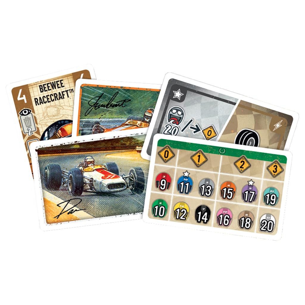 Heat: Legends – Expansión De Juego De Mesa Con 6 Coches De Leyenda Automatizados