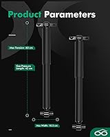 Vista 3 de SCITOO - Amortiguador trasero para Honda se adapta a 2009 2010 2011 2012 2013 2014 2015 para Honda Pilot Shocks 37339 Struts - Juego de 2 piezas