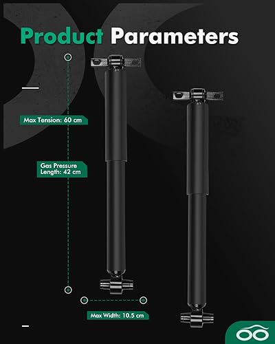 Miniatura 3 de SCITOO - Amortiguador trasero para Honda se adapta a 2009 2010 2011 2012 2013 2014 2015 para Honda Pilot Shocks 37339 Struts - Juego de 2 piezas