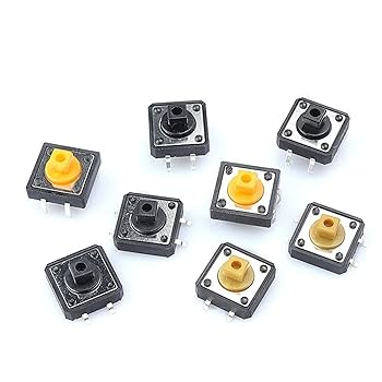 Amazon.co.jp: PENGLIN 250個 タクトスイッチ セット 押しボタン