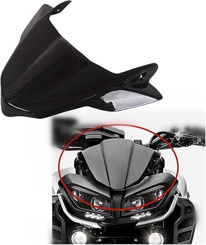 Miniatura 2 de GMULTI Cubierta de extensión para guardabarros de fibra de carbono compatible con Yamaha MT09 FZ09 2017 2018 2019 2020