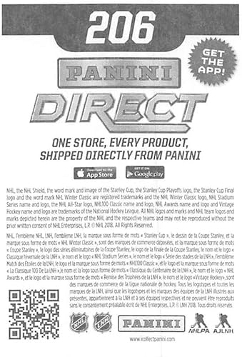 Miniatura 2 de 2018-19 Panini NHL Stickers Hockey #206 Sidney Crosby Pittsburgh Penguins Foil Official 2 1/2 Tall x 2 Inch Wide NHL Album Sticker