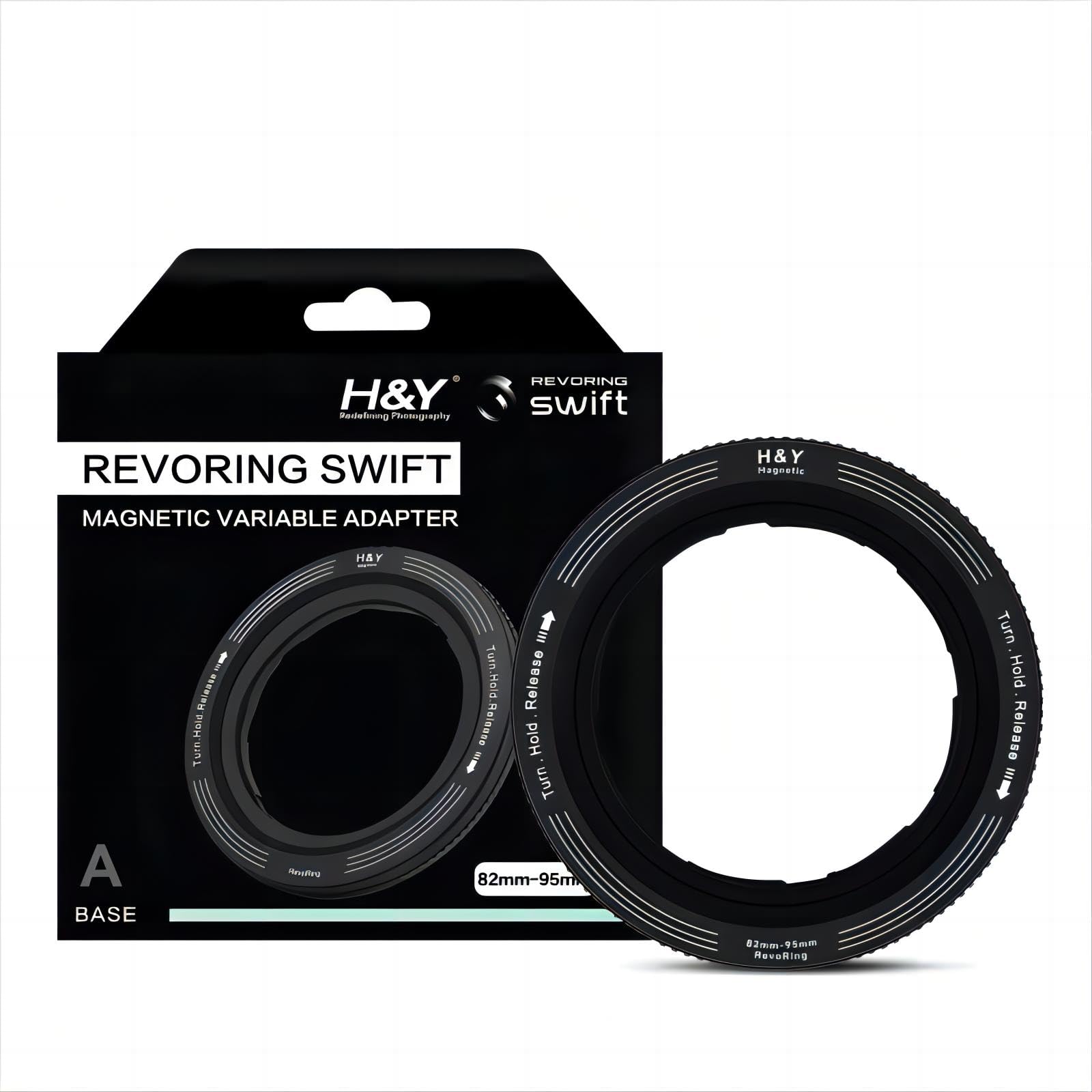 H&Y Swift 82-95mm Variable Magnetic Adapter Ring for REVORING and Swift System