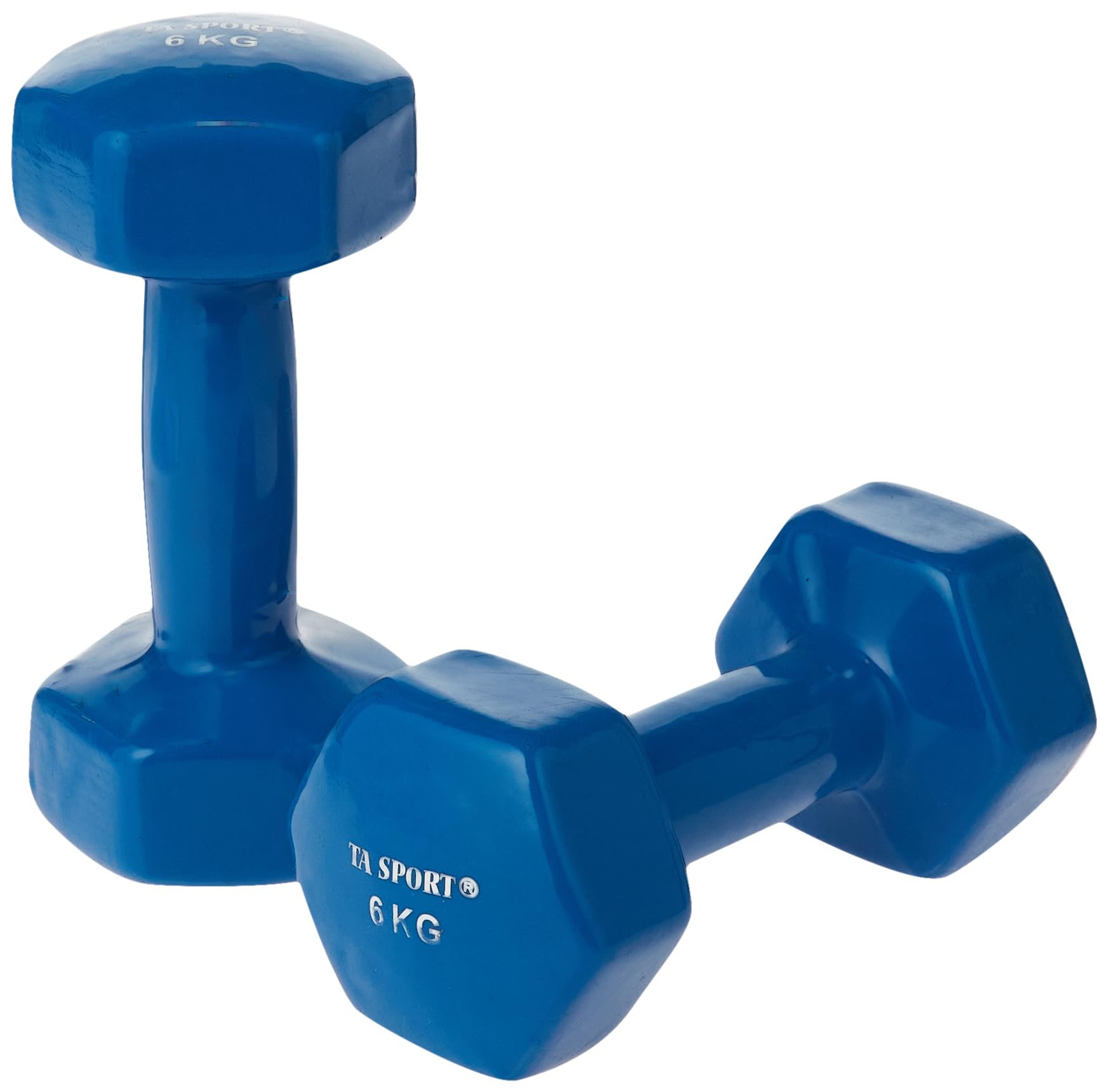 TA Sport Leader Sport Vinyl Dumbbell, Blue, 6Kg, KZ23