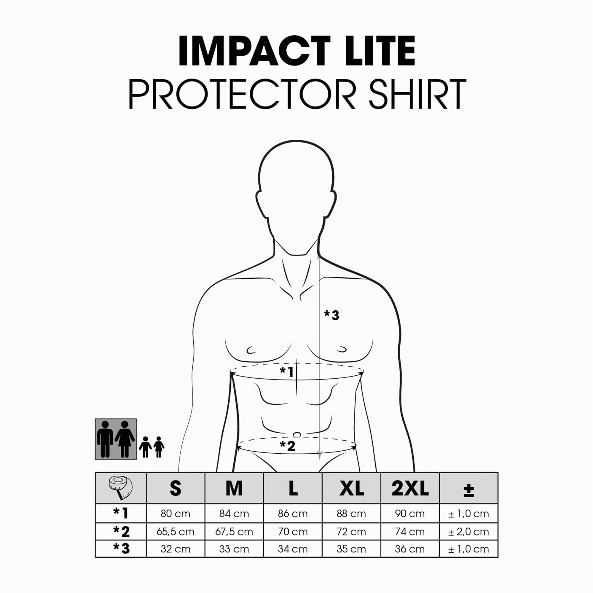 O'Neal 0280-304 Protector, Men's, Negro, L