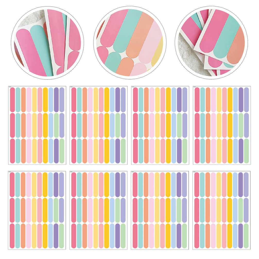 DECHOUS Polka Wall Sticker 8 Sheets Sprinkle Confetti Wall Decals Removable Mini Peel and Stick Wall Stickers Nursery Wall Art Decoration for Kids Baby Home Decor Nursery Room Wall Decal - Image 4