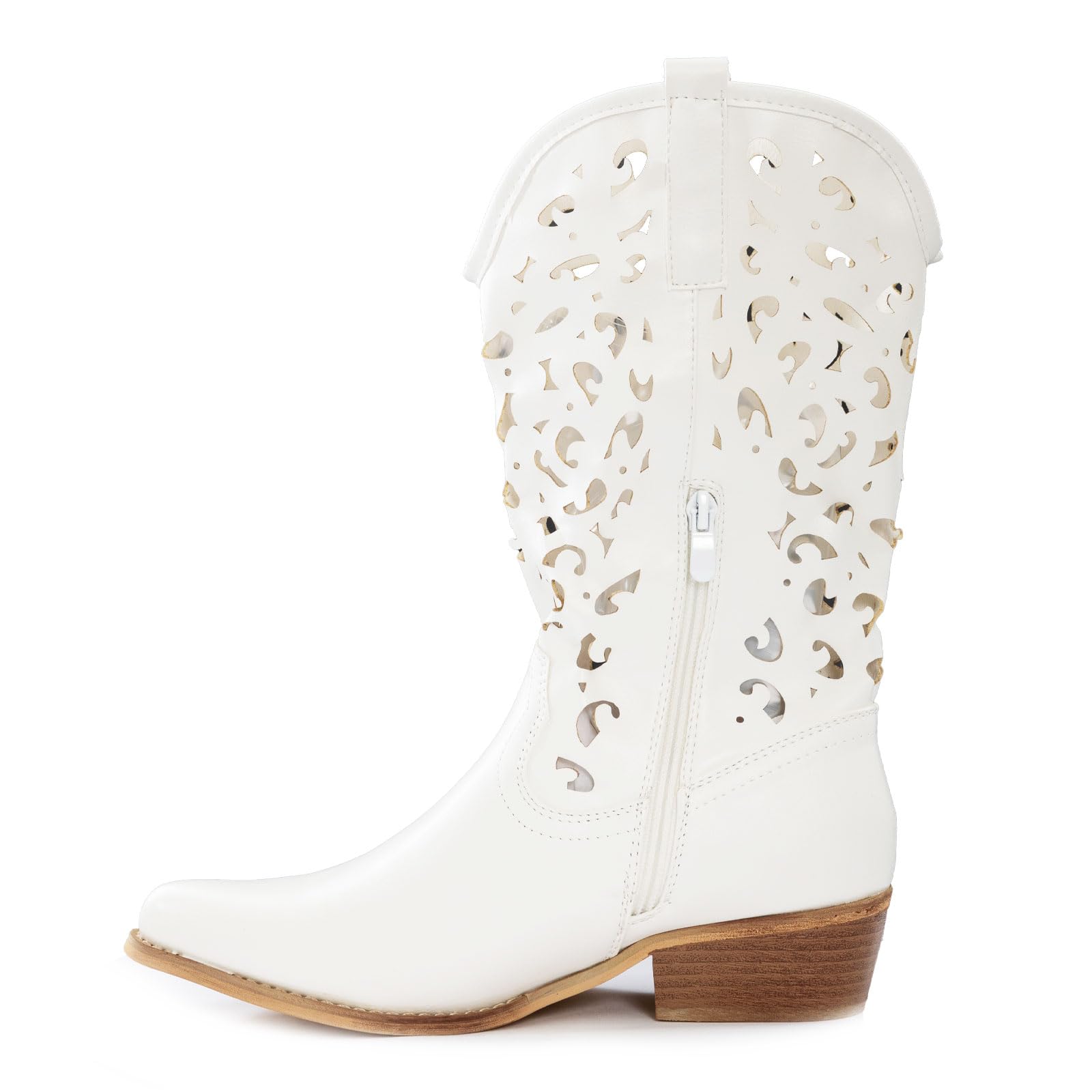 Toocool Botas Texanas Perforadas para Mujer Verano G629