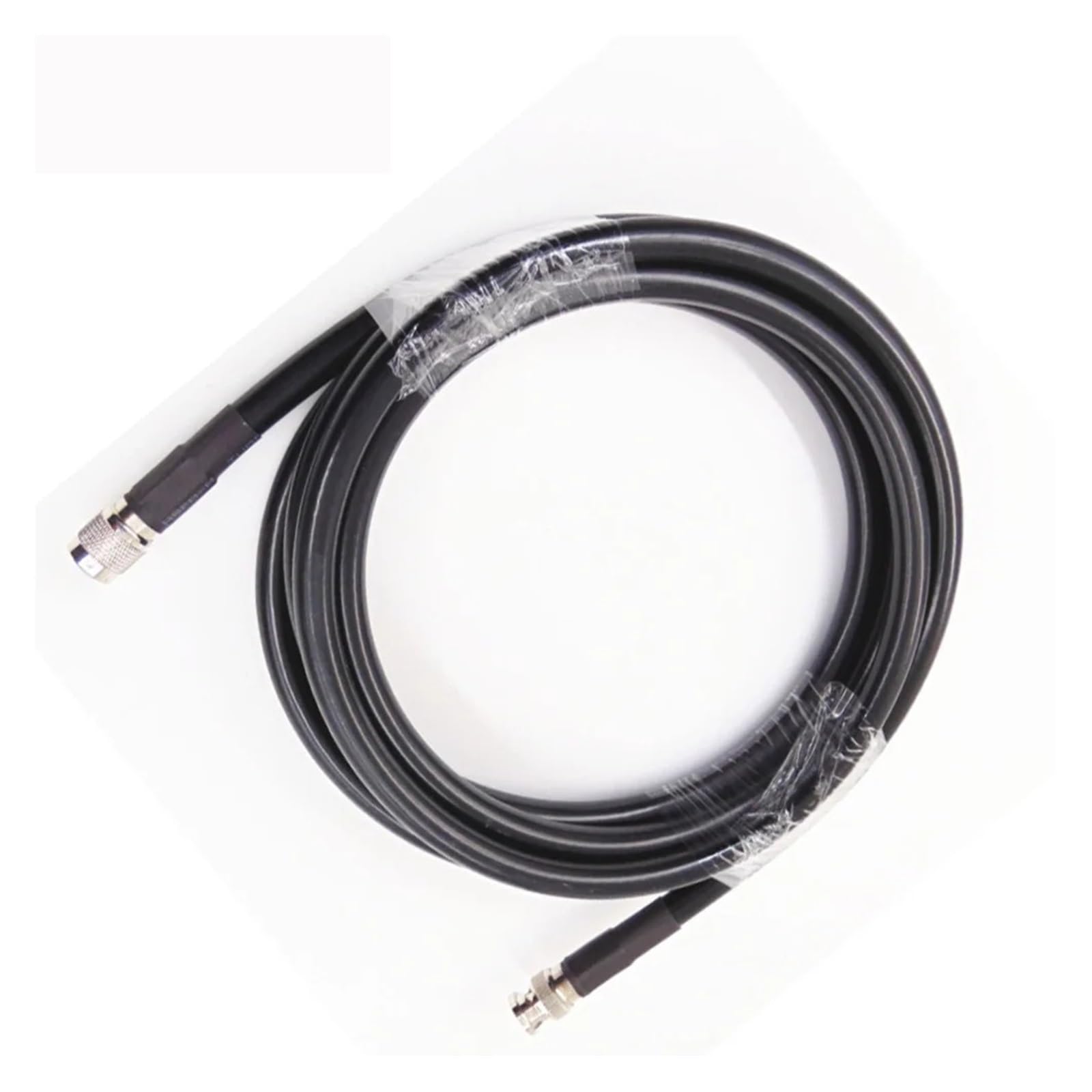Kabel koncentryczny RF LMR240, wtyk BNC męski do anteny sygnałowej N/PL259, niskostratna fala stojąca, adapter pigtailowy 50-4 Lucky(BNC M to N M,20M(65.6FT))