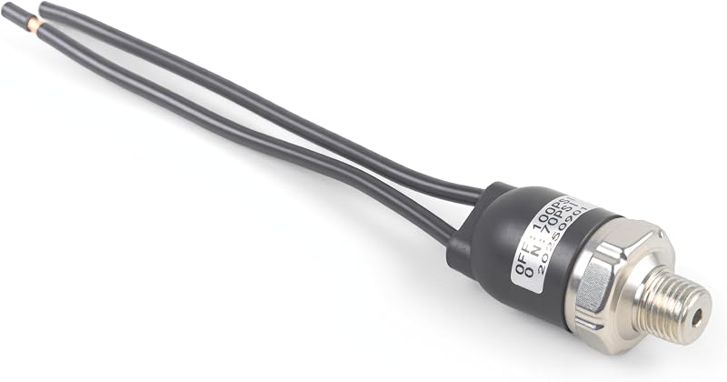 Interruptor de pressão de ar CNWZYMX 70–100 PSI com rosca 1/4 NPT – 1 unidade