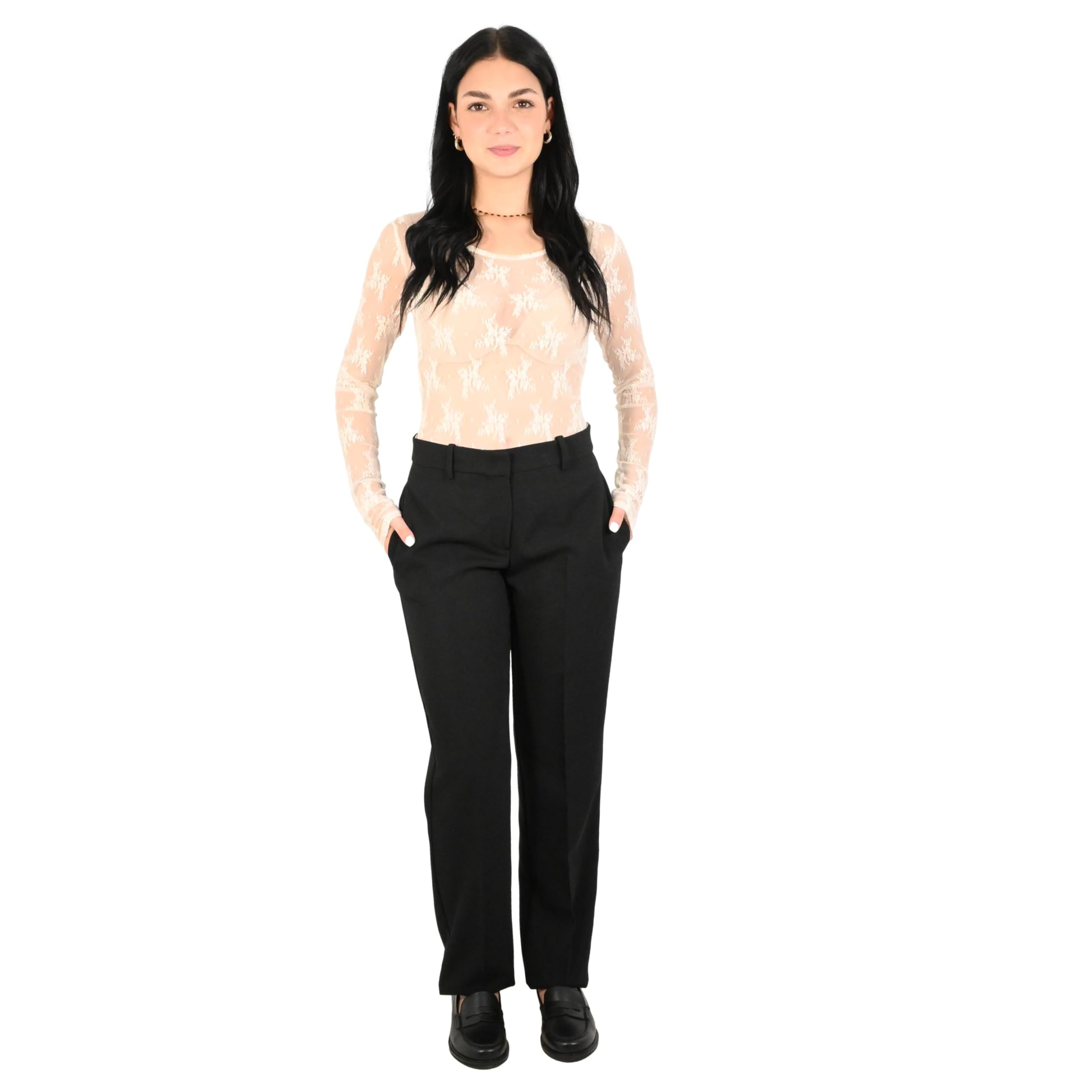 Kontatto pantalone donna nero CO2014C