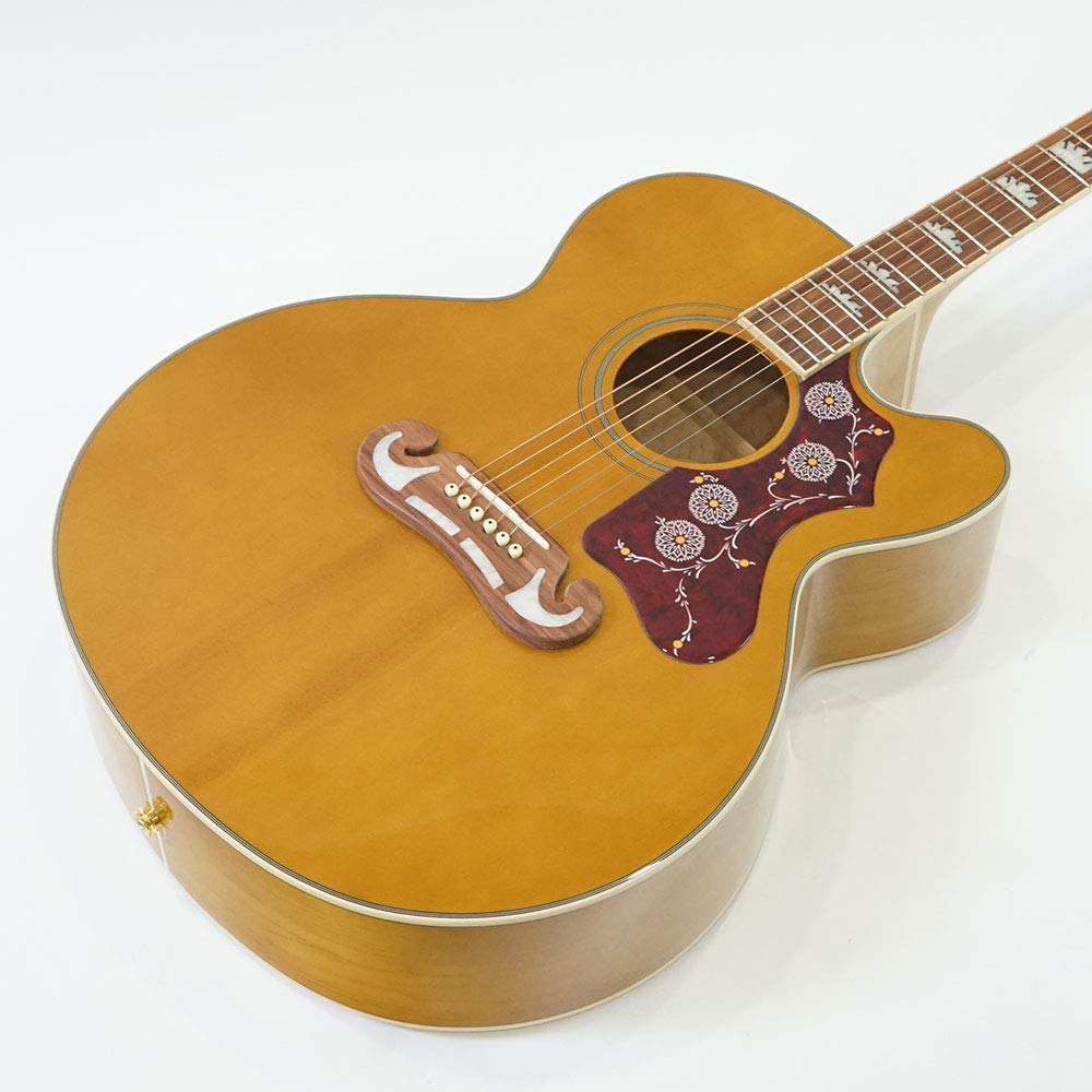 Amazon | Epiphone J-200 EC Studio Vintage Natural エレクトリック