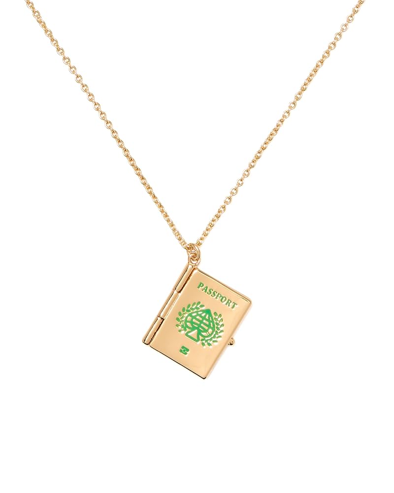 【kate spade new york】パスポート ペンダント ネックレス Amazon.com: kate spade new york Passport Passport Pendant