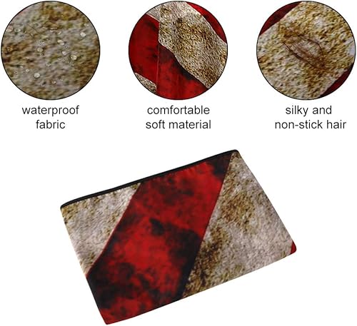 Miniatura 4 de Capa de corte de pelo de peluquero con cierre a presión, capa profesional de peluquería para peluquería de 64 x 57 pulgadas (impresión retro de