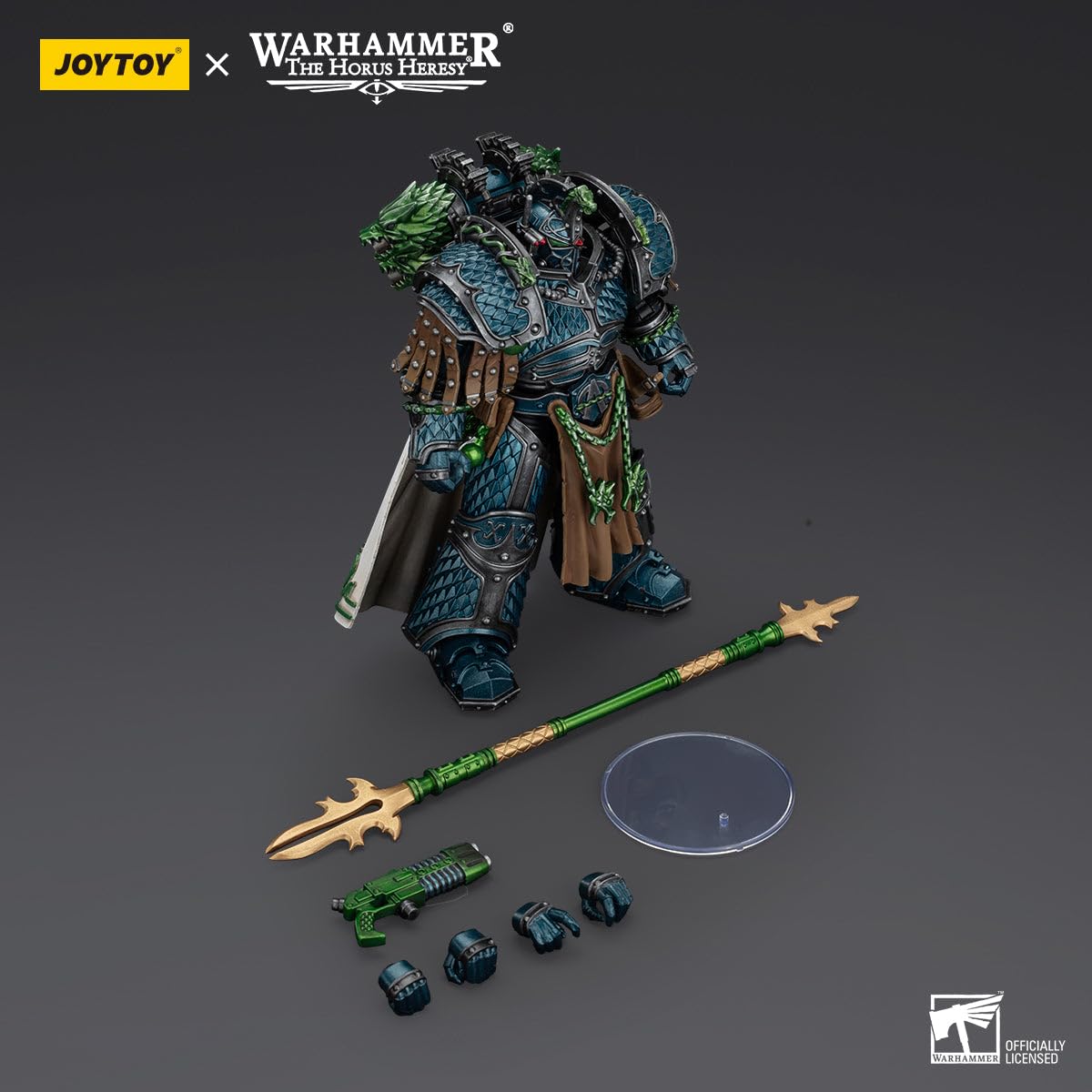 HiPlay JOYTOY Warhammer The Horus Heresy 1/18 Alpha Legion Alpharius Primarch of the XXth Legion JT01086 Action Figures - Image 3
