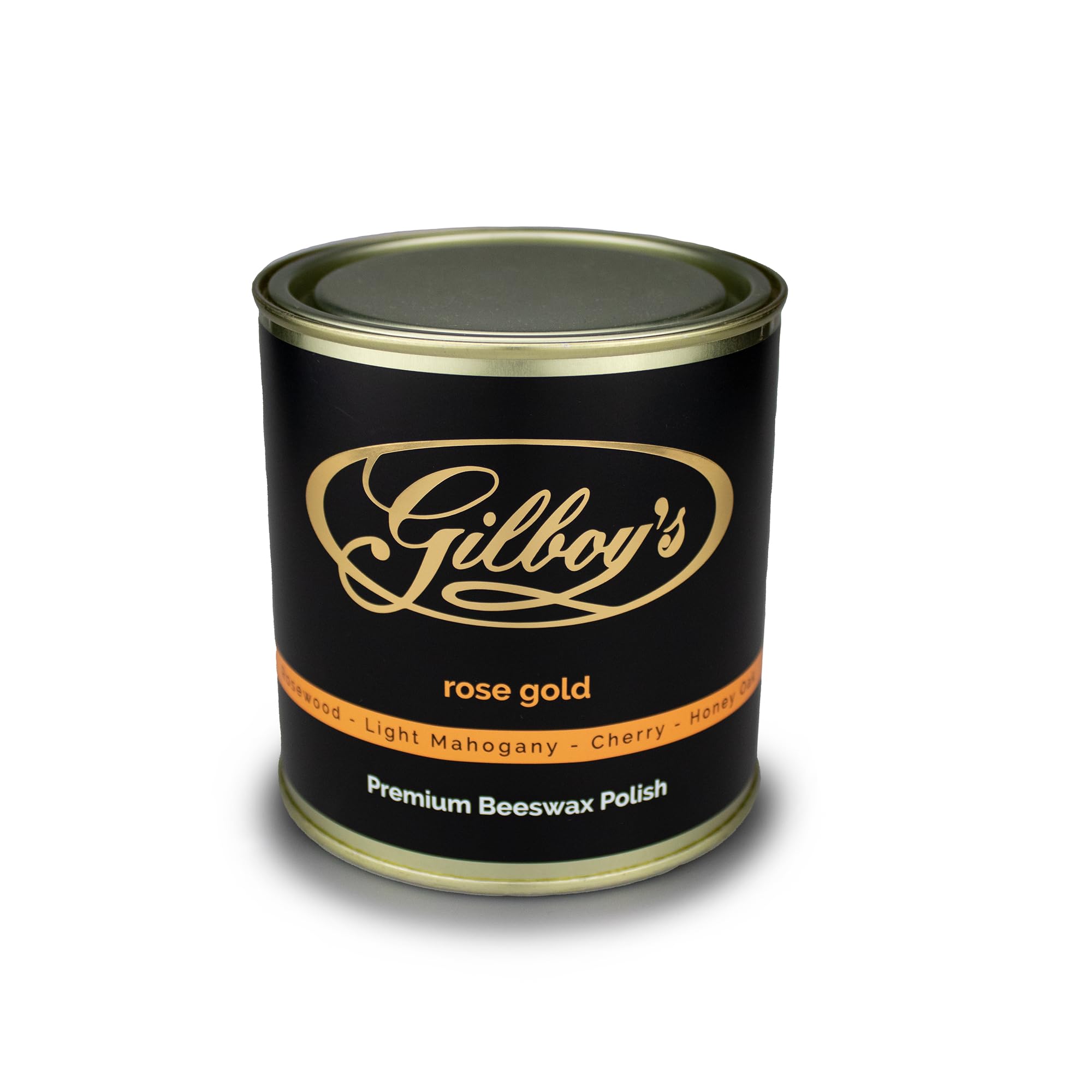 Gilboy's "rose gold" profesional medio coloro de cera de abeja muebles pulimento (1L) - Mejor para madera de palisandro, Cherry, roble, roble miel, color caoba, teca, Golden pino.