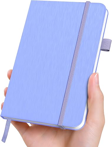 Miniatura 20 de Paquete de 3 cuadernos de bolsillo A6 con líneas, pequeños cuadernos para escribir, 160 páginas de tapa dura, mini bloc de notas para escritura,