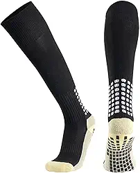 Meias Antiderrapantes Profissionais para Longas Futebol e Esportes Meias Conforto