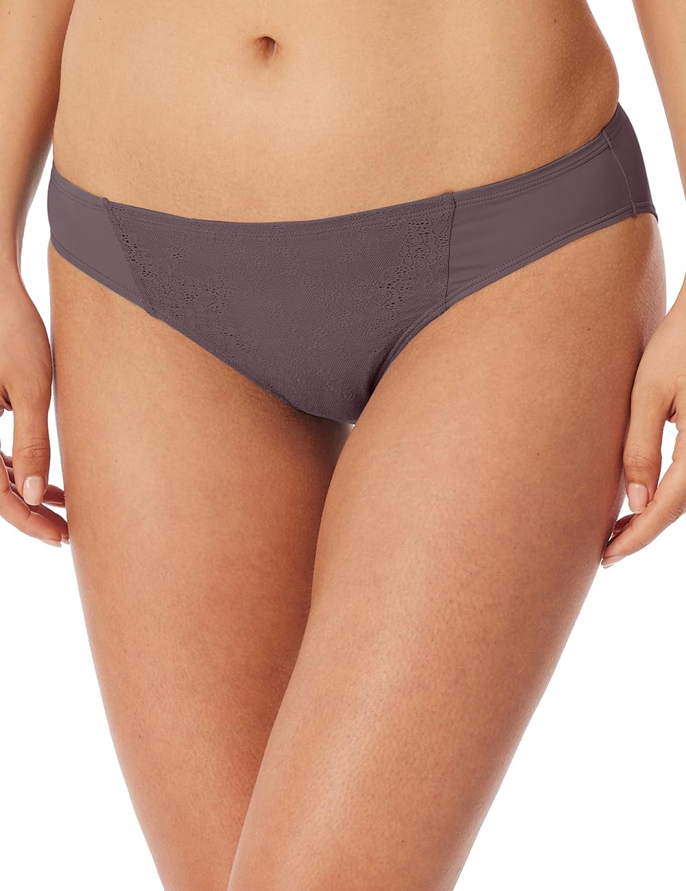 Schiesser Women's Retro Lace Air Briefs, Mauve_181131, 18