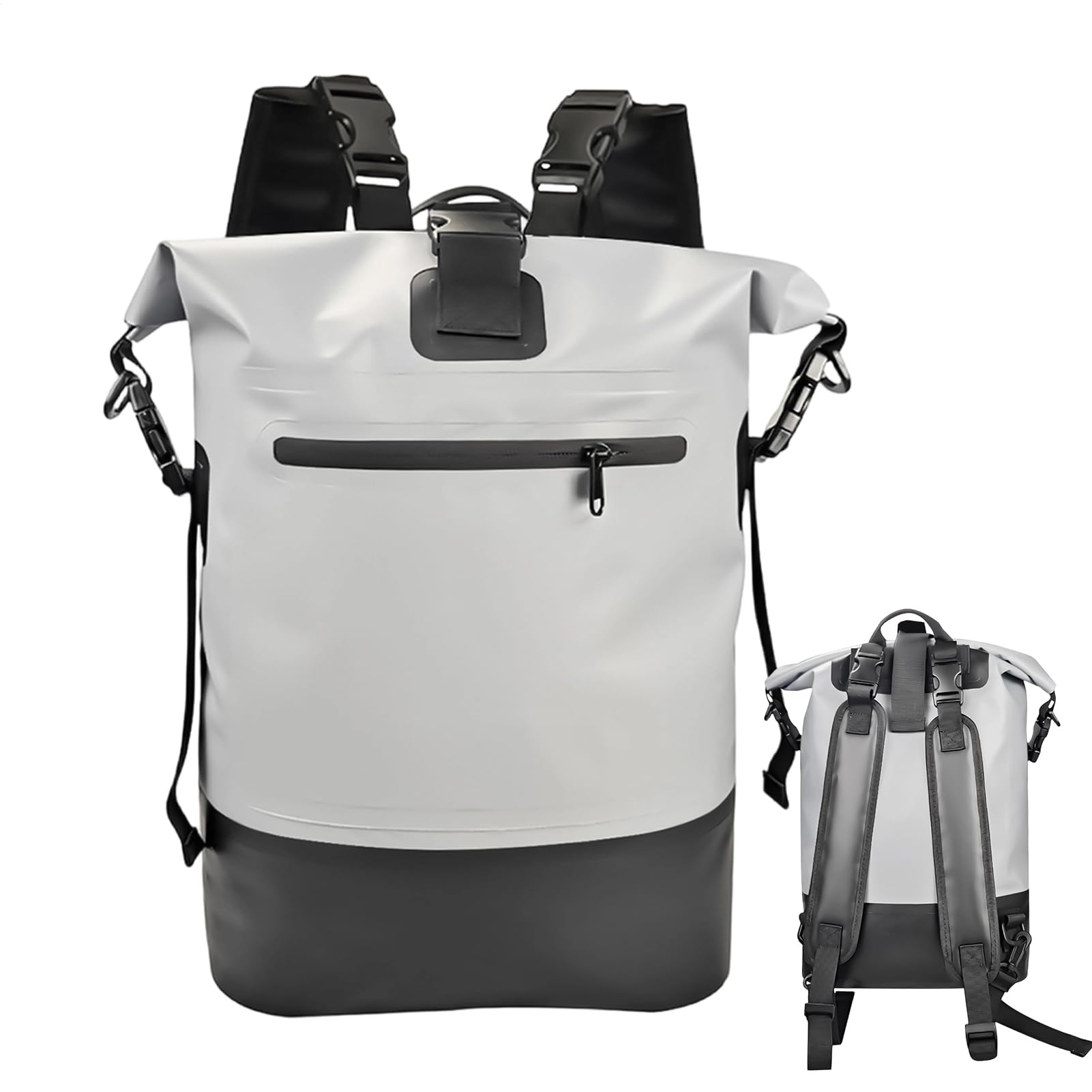 Wodoodporna Torba Duffel 25 l Torba Podróżna z Rolowanym Zamknięciem | Plecak Turystyczny Do Kempingu, Aktywności Na Zewnątrz, Wspinaczki, Trekking, Plaży, Siłowni, Sportu,