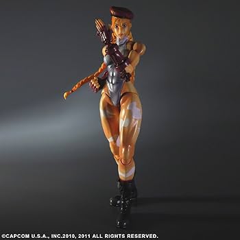 プレイアーツ改 キャミィ スクウェアエニックス ストリートファイター レビュー】 スクウェア・エニックス プレイアーツ改 Vol.2