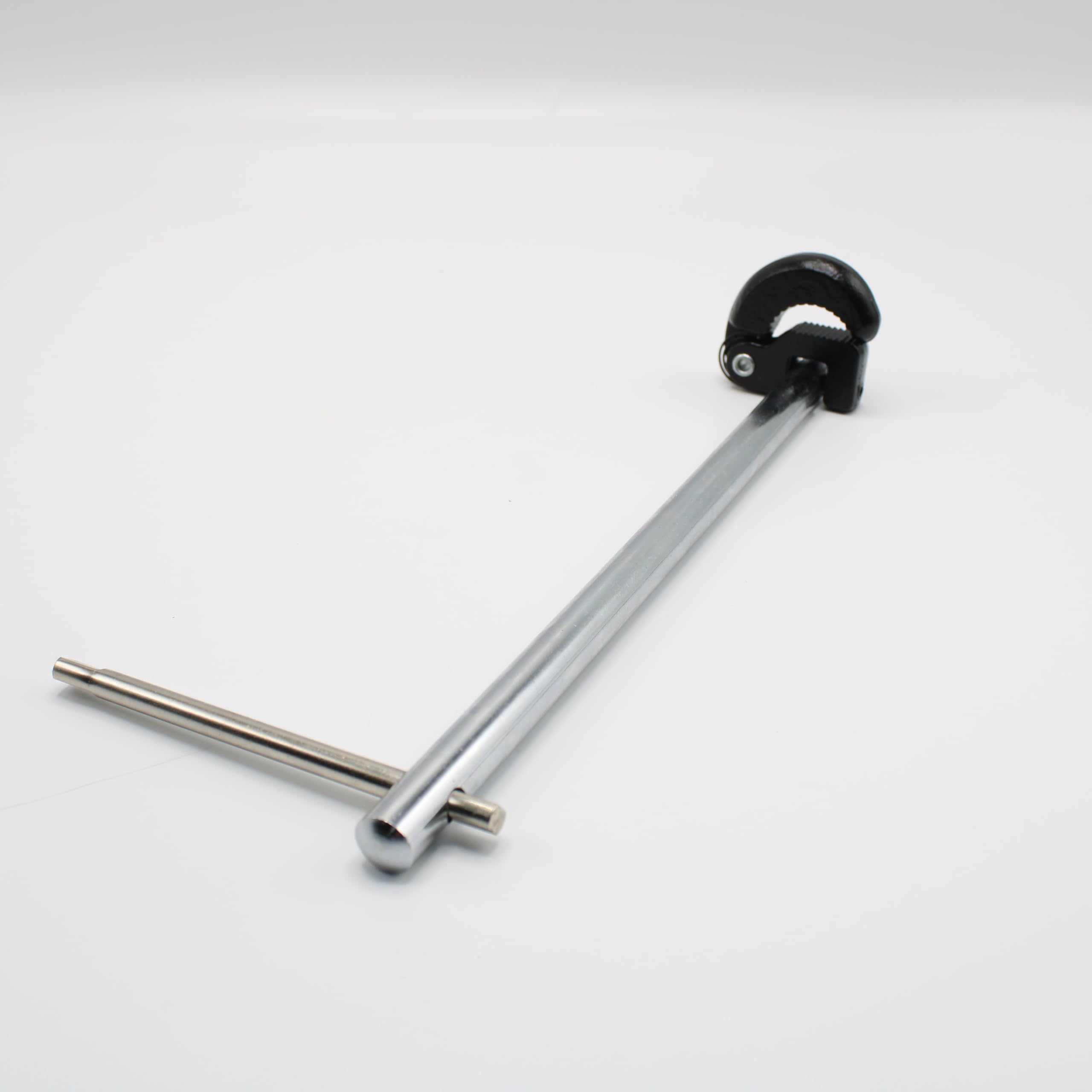 JD Brands Ajustable Basin Wrench - 11" - Perfect for Hard to Reach Taps, Silver