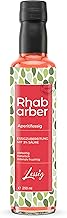 Lessig 250 ml Rhubarb & Vinegar – Fruit & Vinegar – Mild – Only 3% Acid – Intense Fruit Flavour