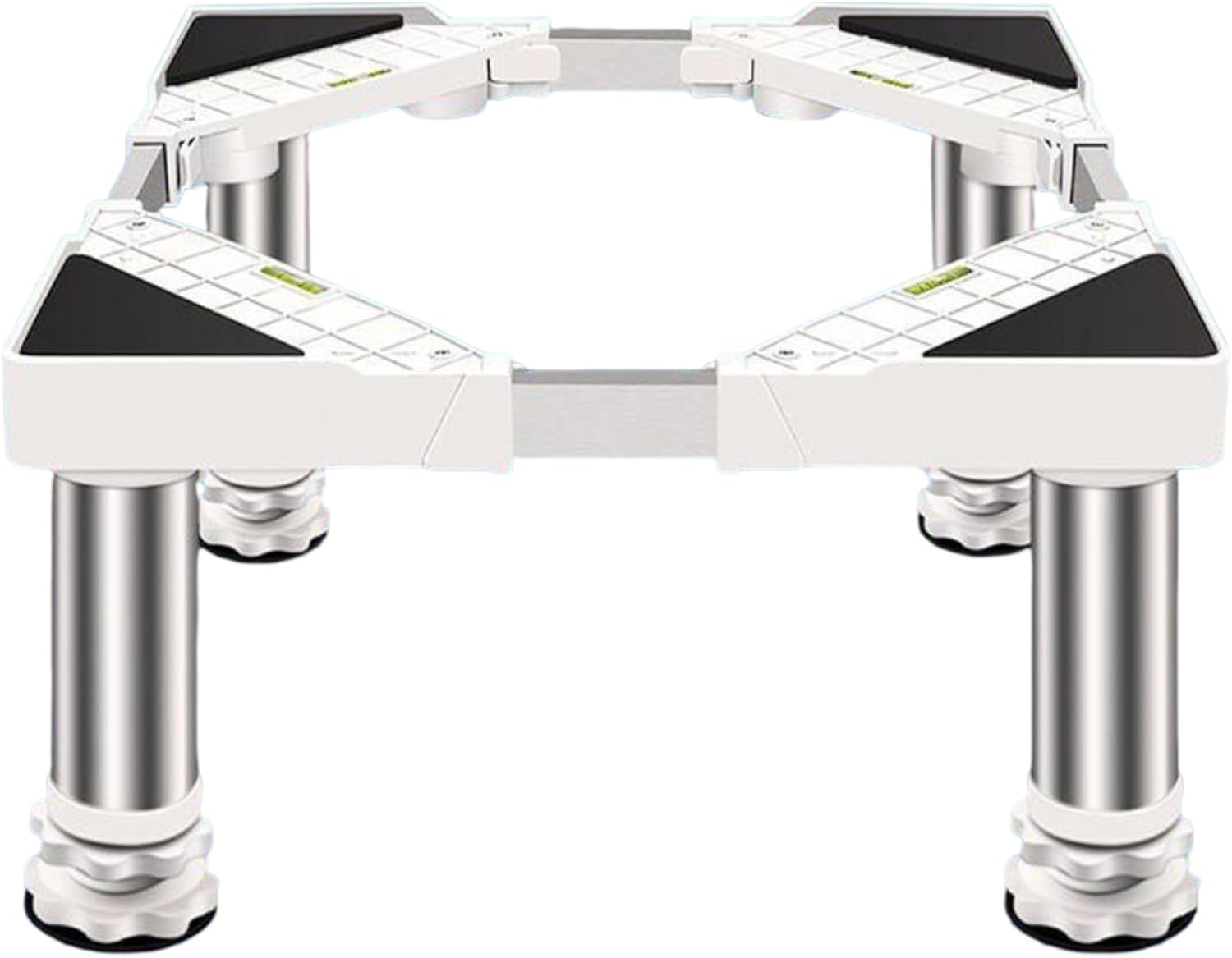 Washer and Dryer Stands, Washing Machine Stand Base 19-22 cm Adjustable Appliance Base Width 40-60 cm for Washer Cookers Fridges Max Load 150KG
