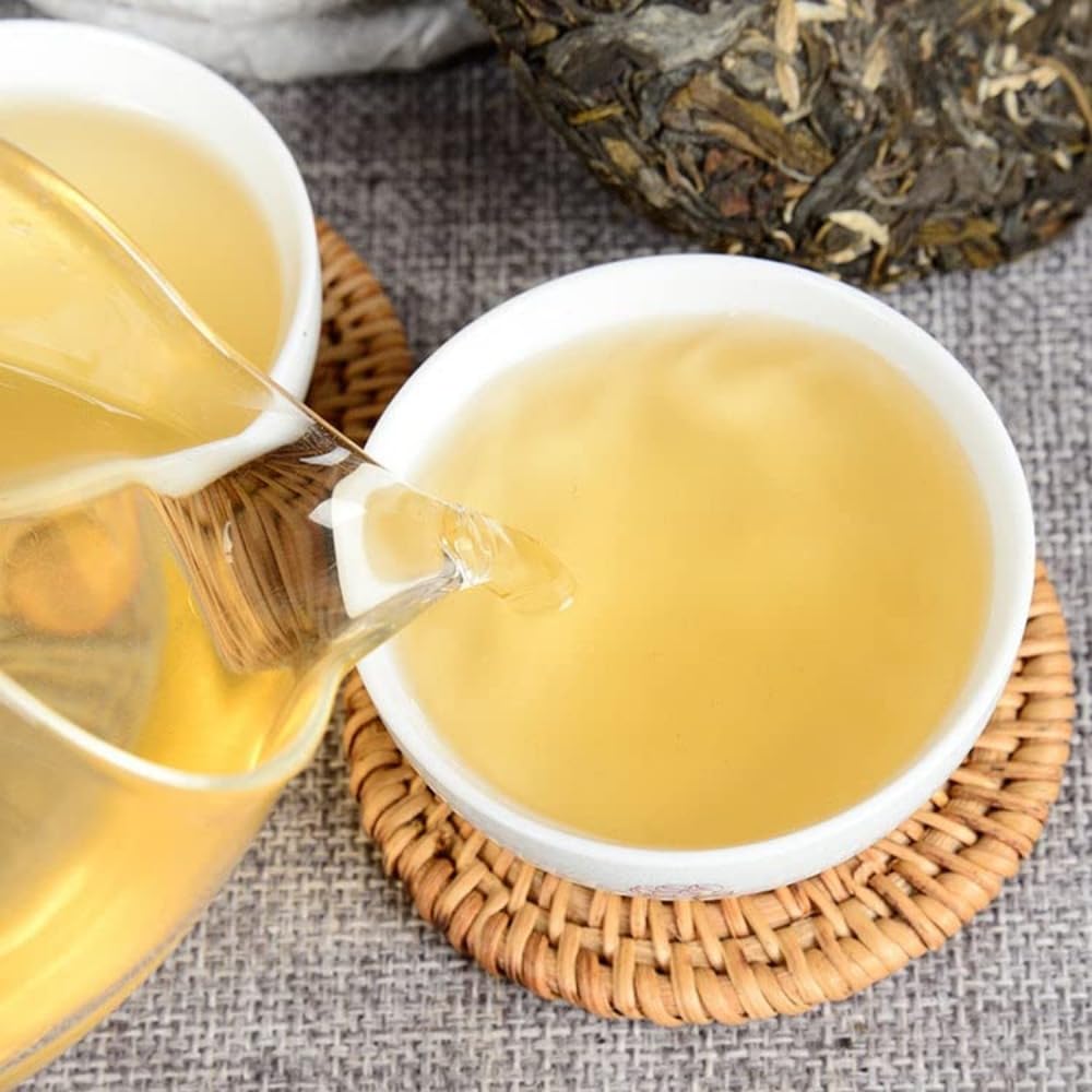 Starożytne Drzewo Pu 'er Surowa Herbata, Niepowtarzalny Urok Herbaty, 100g * 10 Herbata Wczesnowiosenna, Zielona Herbata