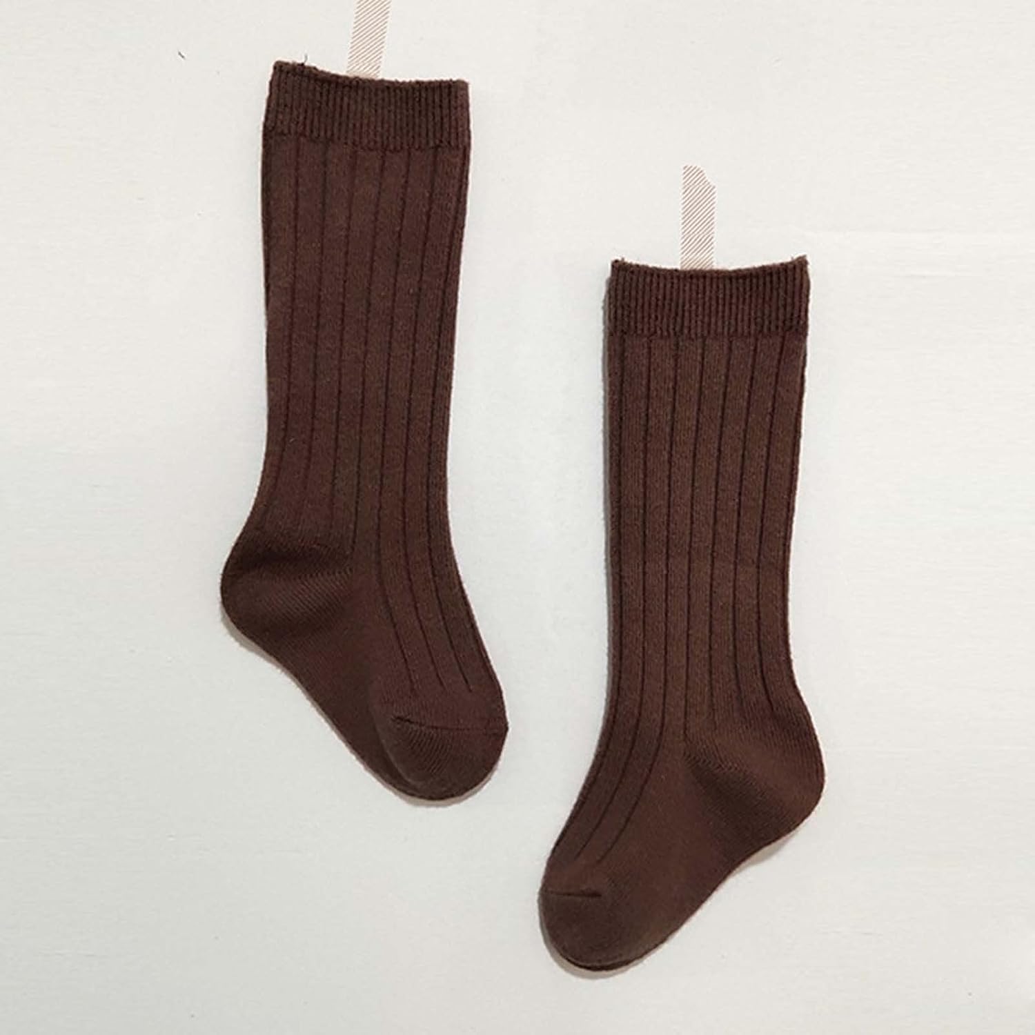 Baby Infants Toddlers Girls MIddle Socks 1 Pack Bow Ribbed Long Stockings Ruffled Socks Socks Girls
