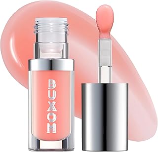 Buxom Full-On Plumping Glossy Lip Oil, Nourishing & Hydrating Tinted Lip Gloss, Juicy High-Shine Finish, Non-Sticky Formula, Cruelty-Free