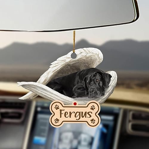 Miniatura 12 de Chihuahua Sleeping Angel - Adorno conmemorativo de acrílico 2D personalizado para perro, regalo para la pérdida de mascotas, regalo de simpatía