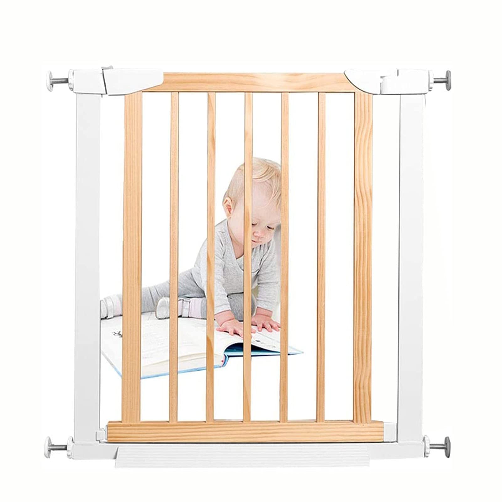 MERTNK ペットサークル、ベビーセーフティゲート、プレッシャー