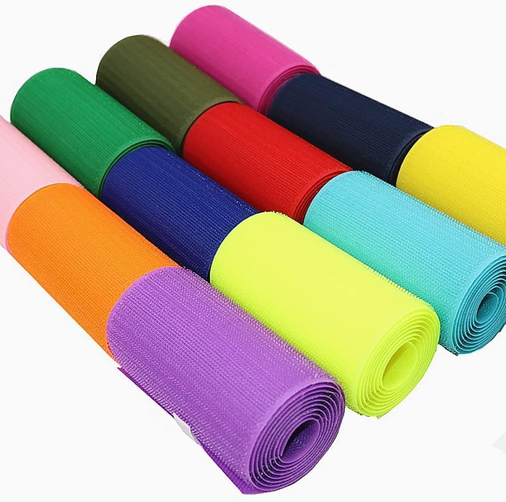 Amazon | マジックテープ 面ファスナー 縫製タイプ 伸縮 ベルクロ 裏